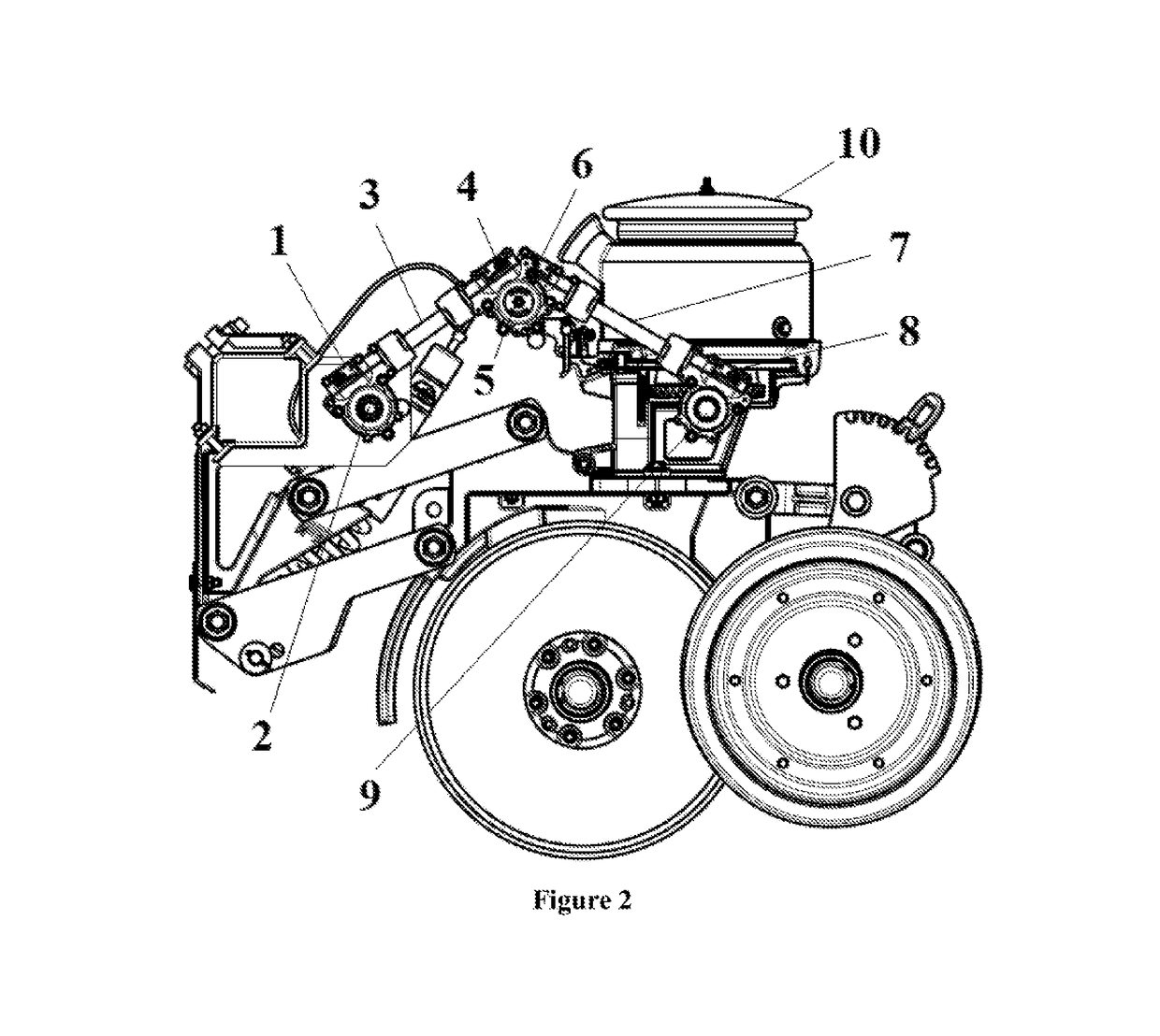 Flexible transmission system for use in agricultural machines and tools in general