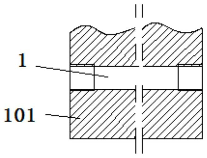 Blade cutting device and containment test device for aeroengine fan case