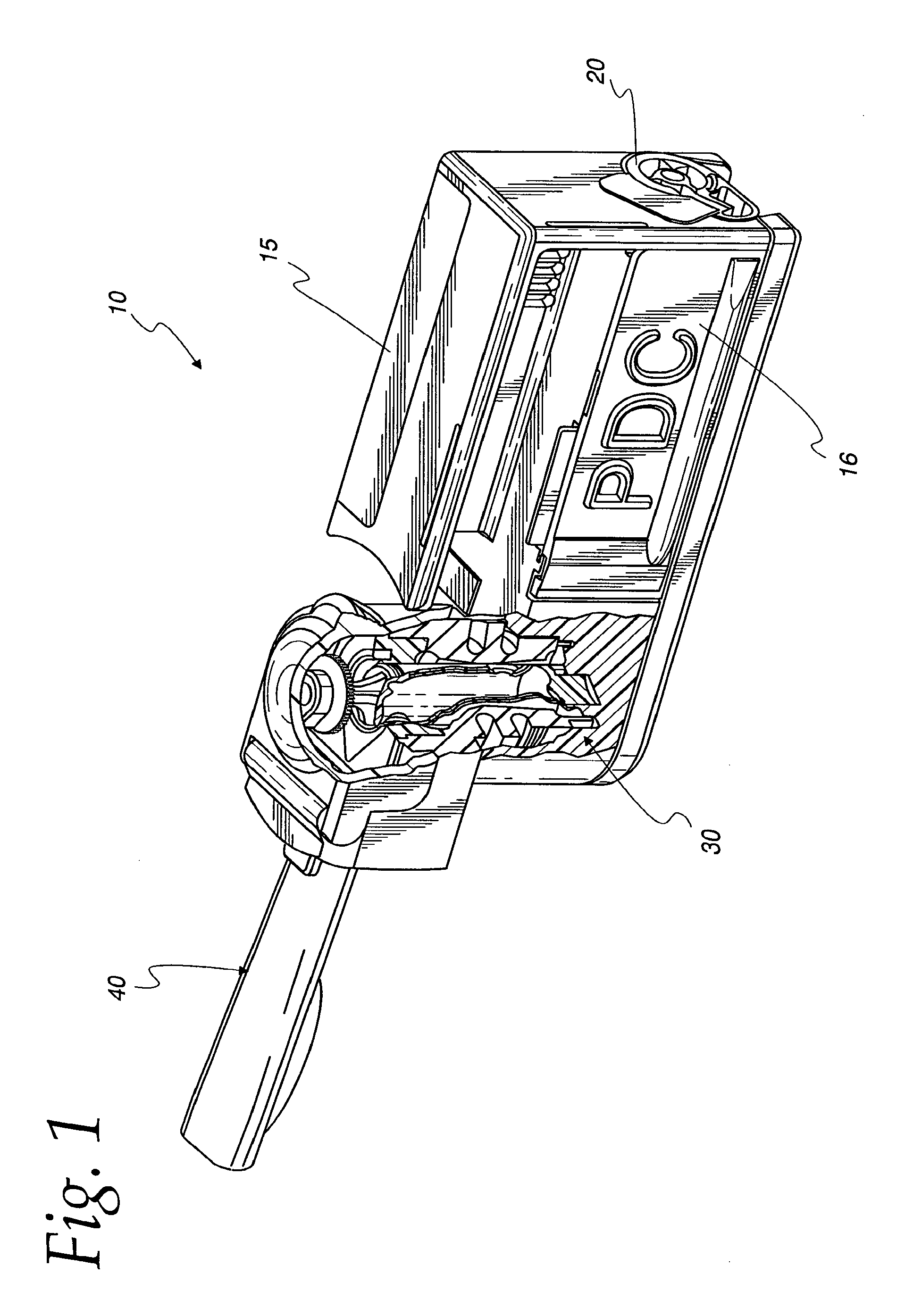 Unit dose cartridge and dry powder inhaler