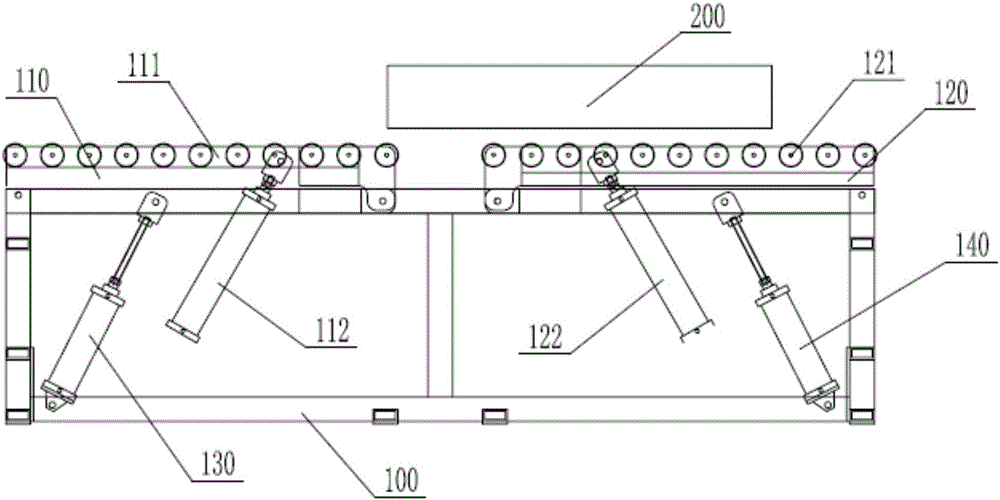 Mattress overturning machine