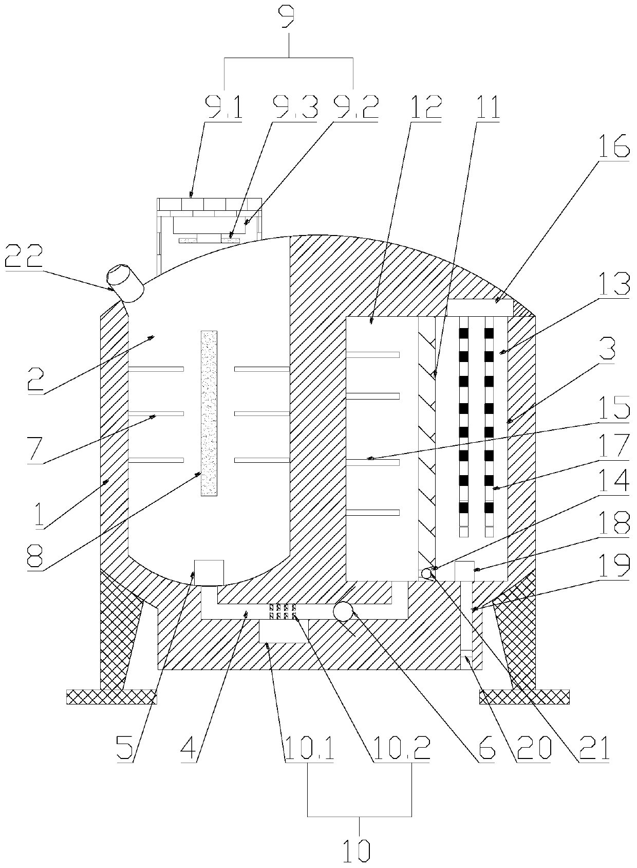 Enteral nutrition preparation device