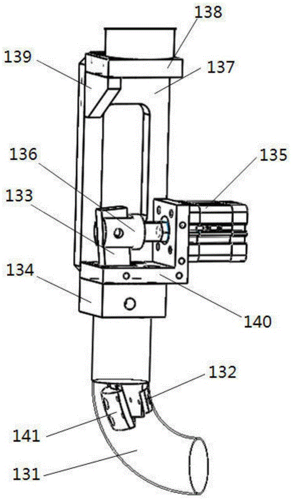 Industry-manipulator-based in-pipe polishing system of stainless steel elbow pipe