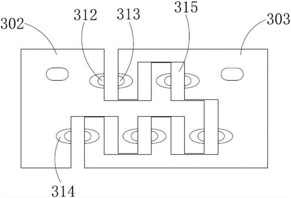 Accumulator bridge welding mold