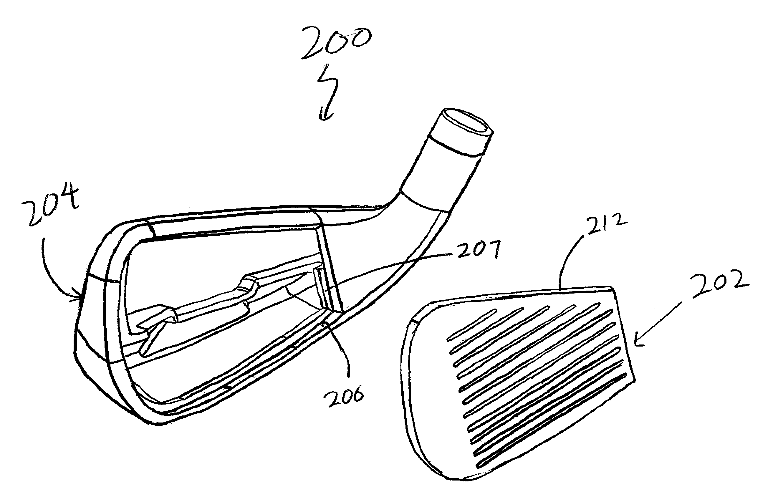 Golf club having an improved face insert