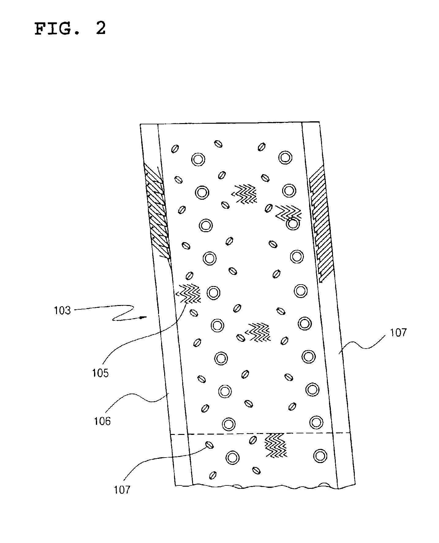 Fill film sheet for cooling tower