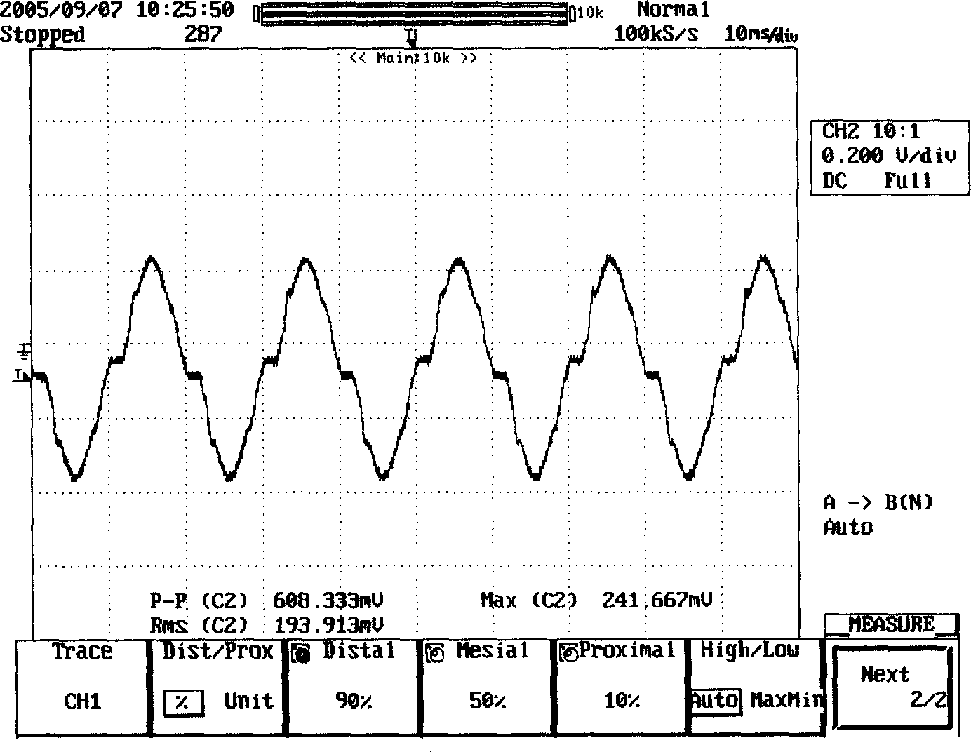 Electron ballast passive power factor correcting circuit