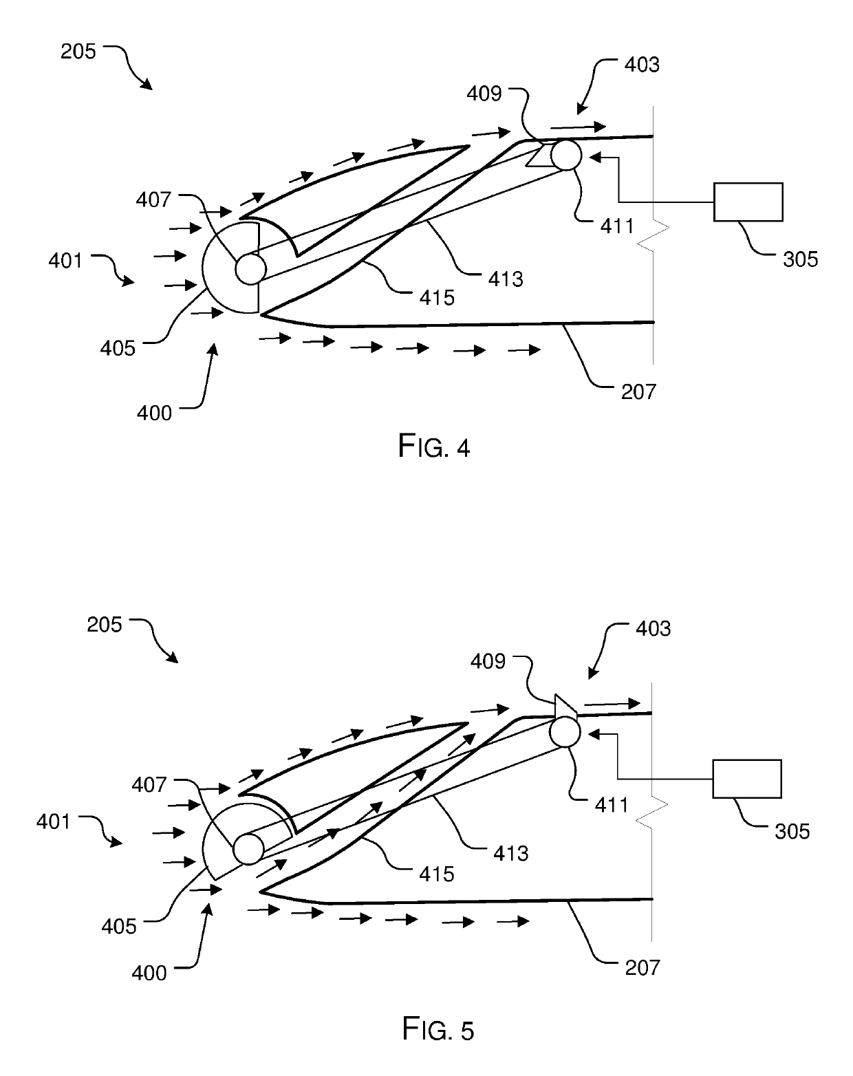 Rolling vortex wing slat system and method of use