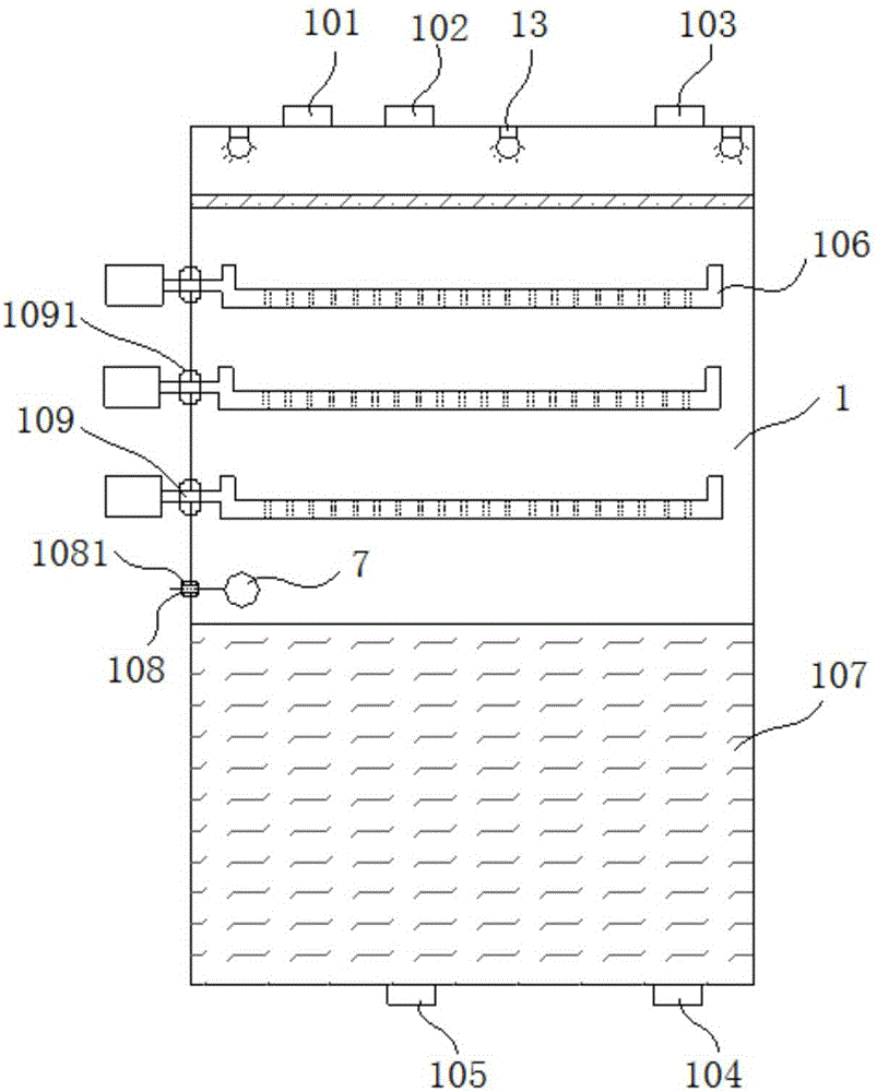 Compressed air energy-storage device based on constant-temperature control