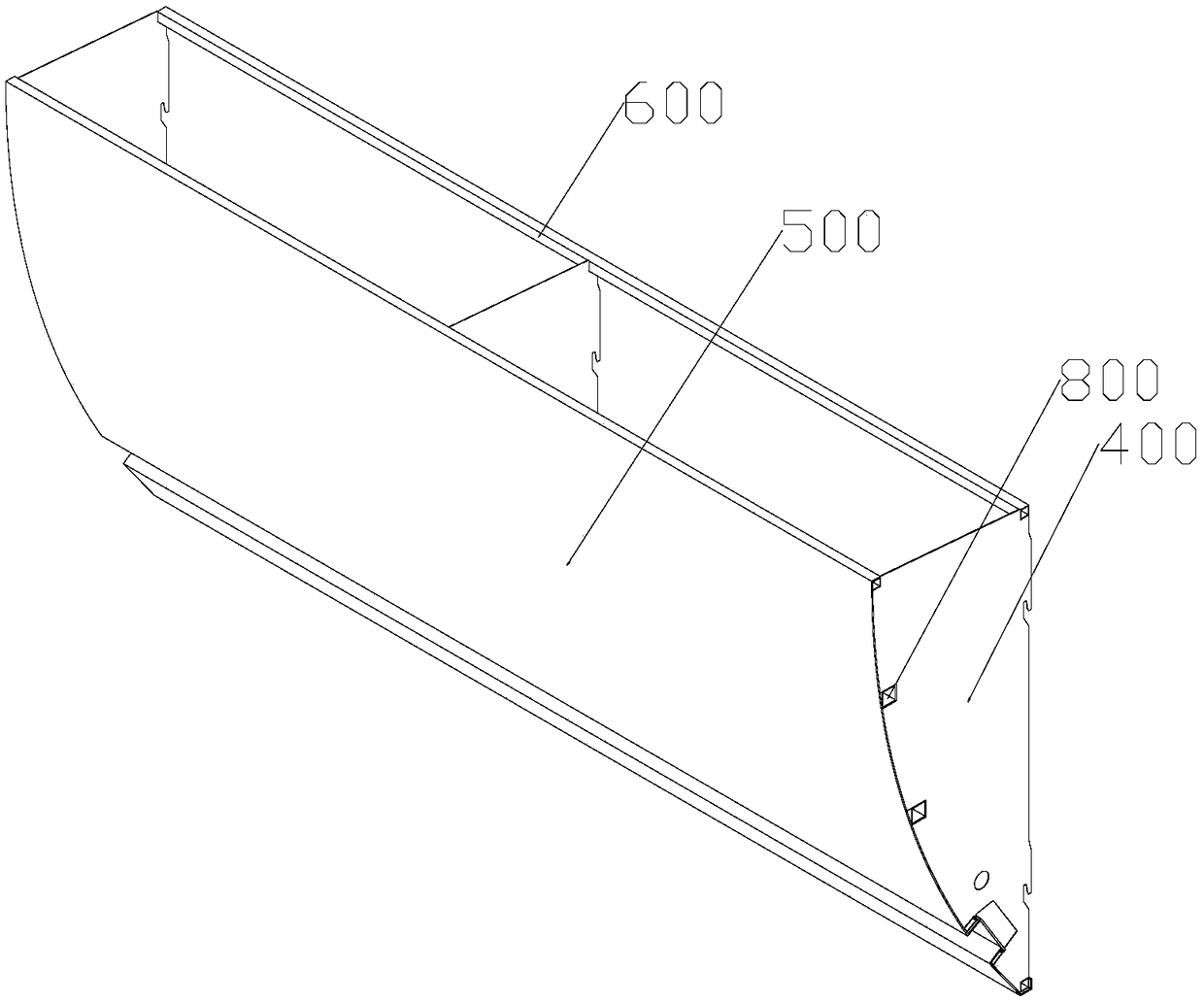 Suspension type lintel light box