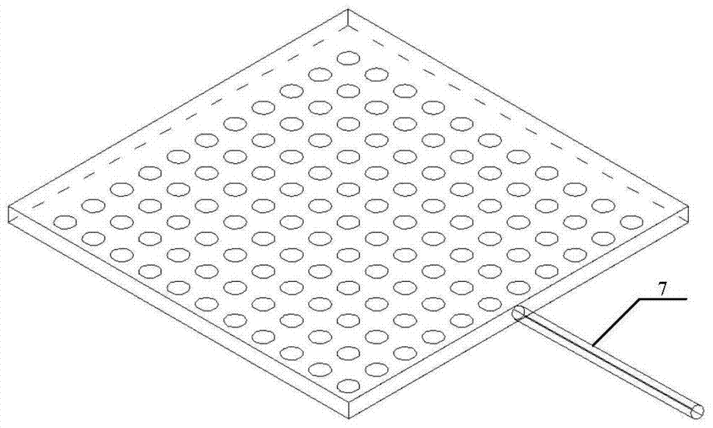 A ground foundation detection device and detection method thereof