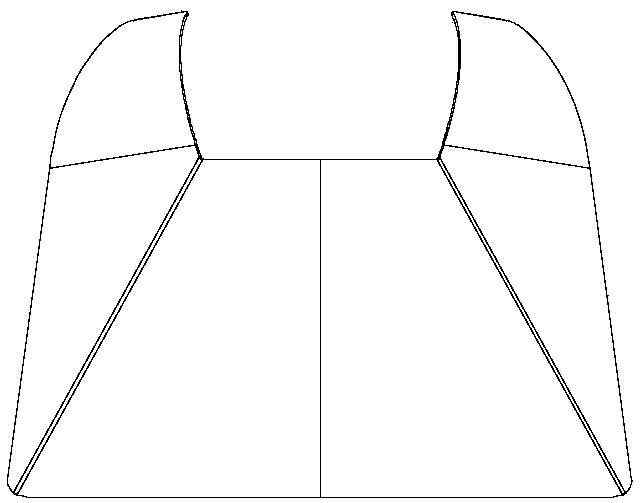 Adjustable width packaging bag forming device, bag making device, packaging machine and method