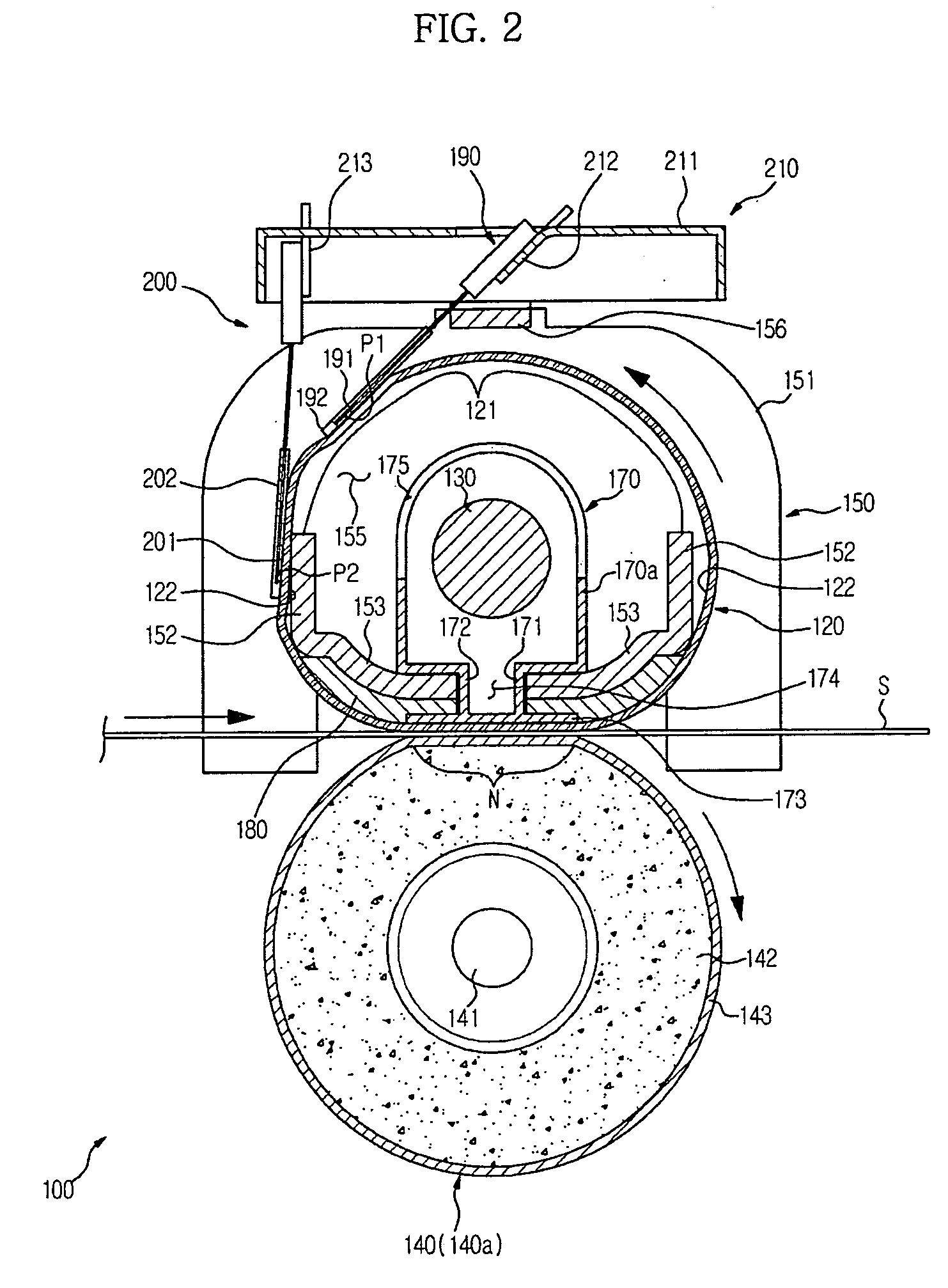 Image forming apparatus, fusing device thereof and method of controlling fusing device