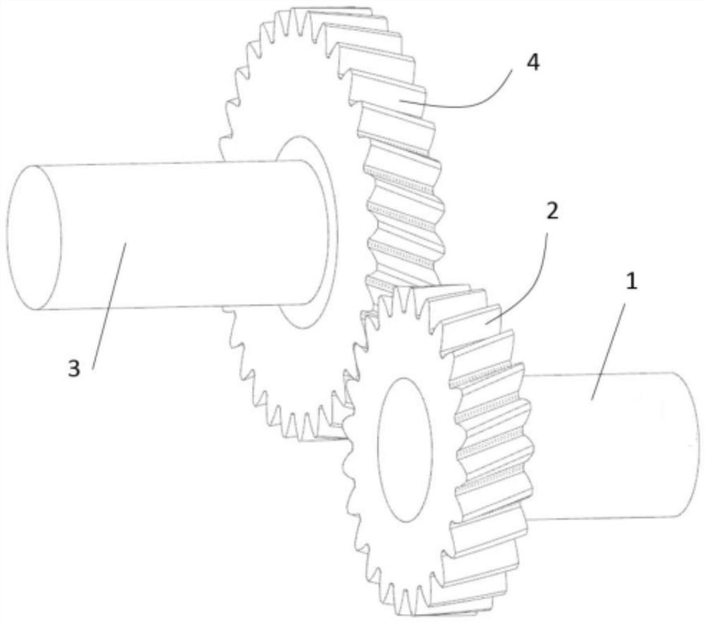 Transmission gear sets that suppress rattling noise