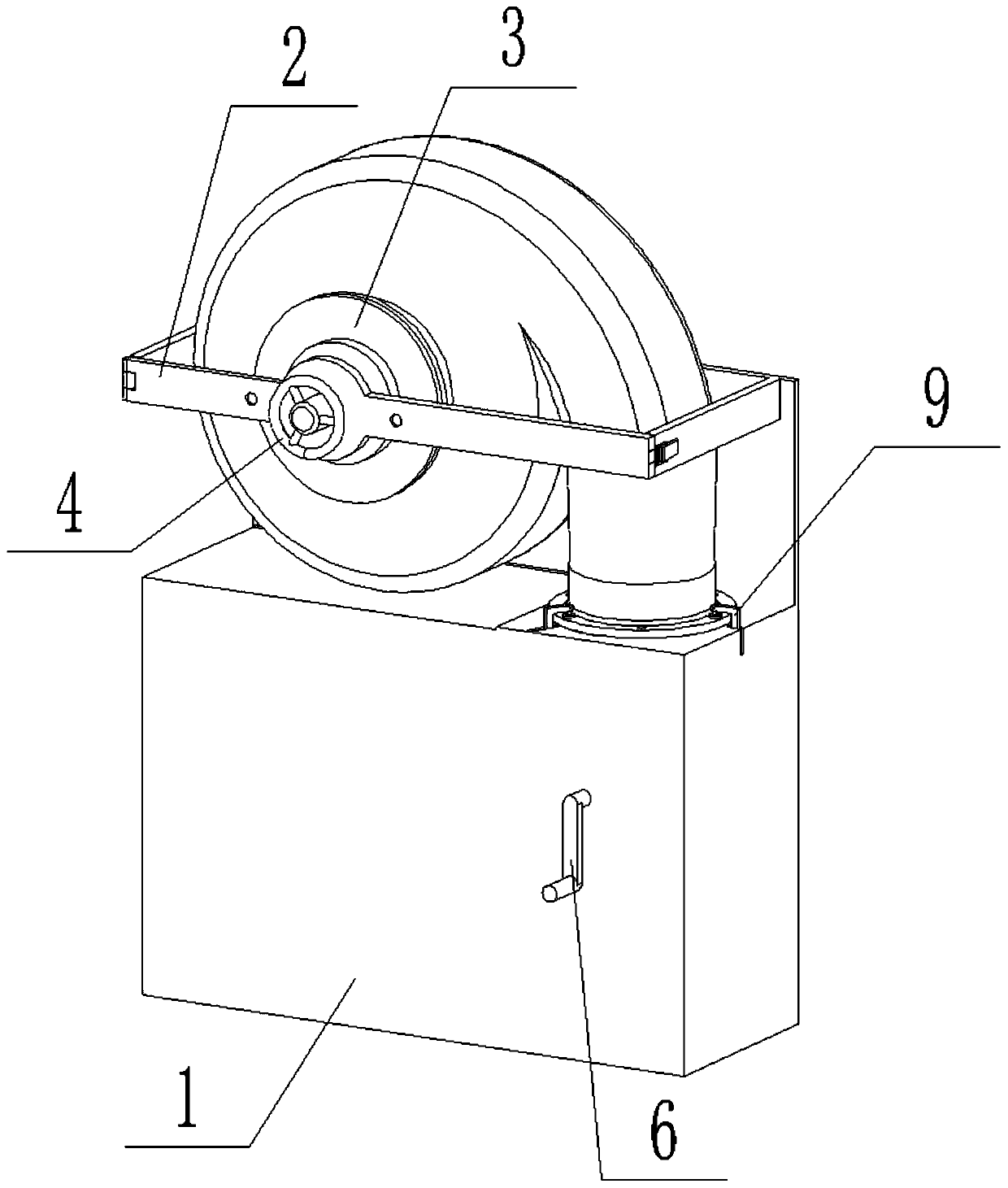 Air tightness detection device used for water pump manufacturing