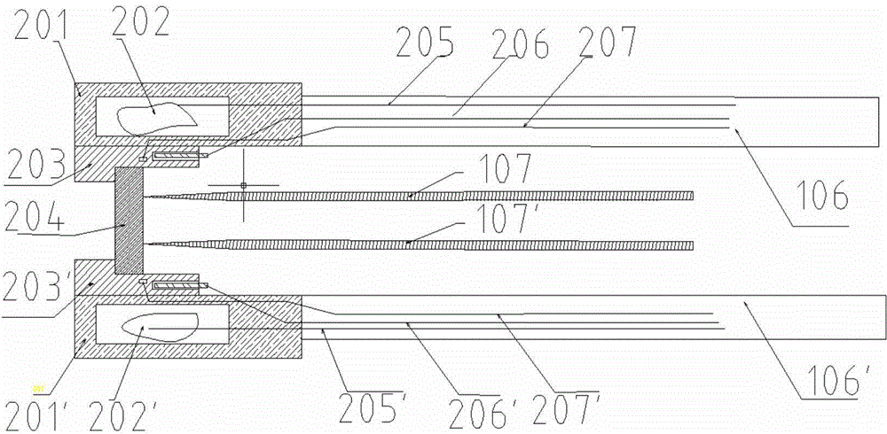 Testing method and system for automatically measuring semiconductor resistivity and Seebeck coefficient