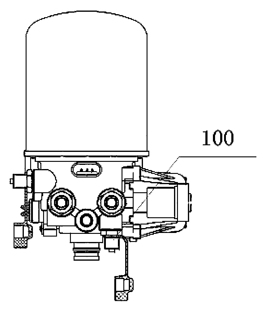 Method and device for detecting brake air tightness