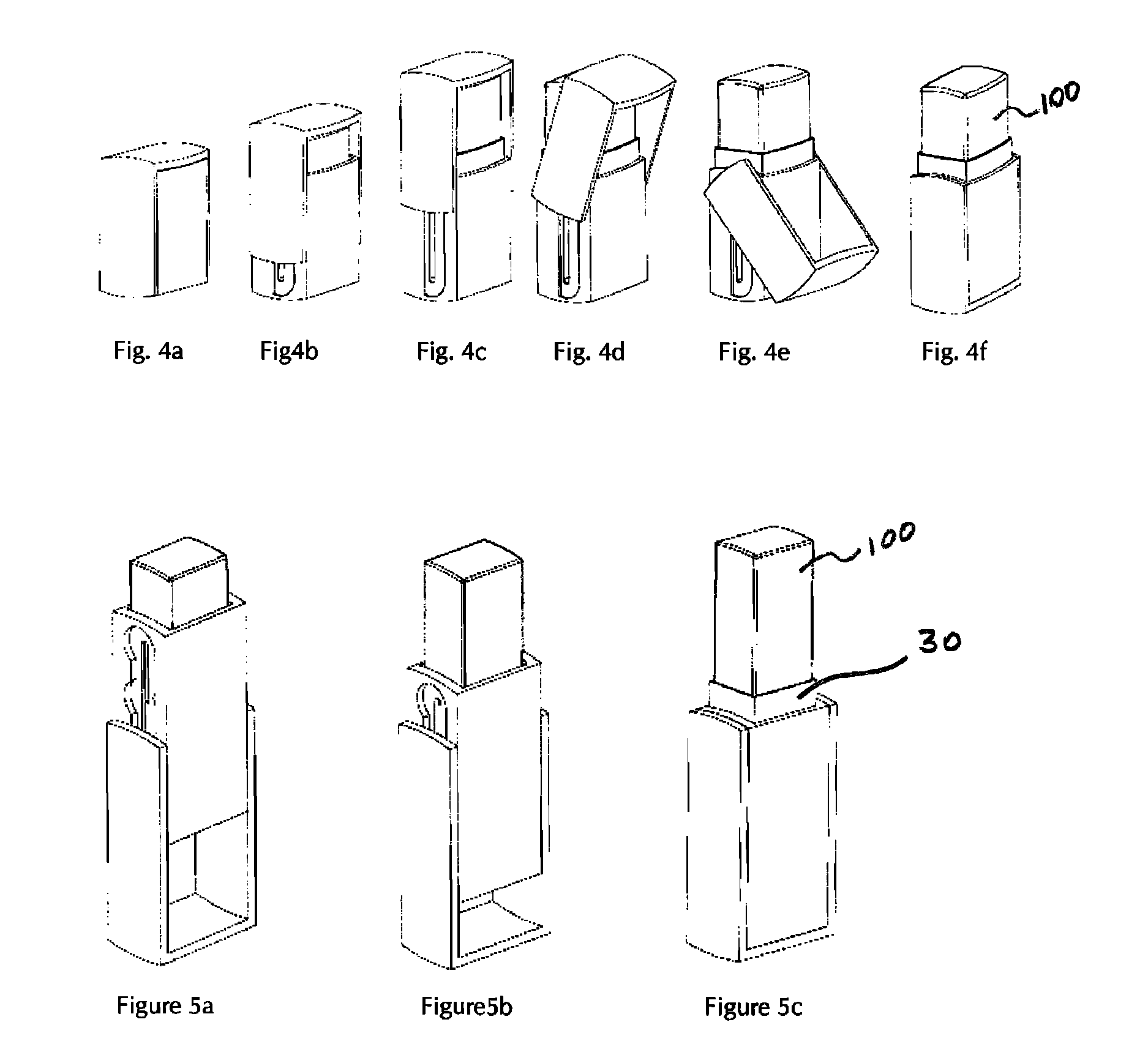 Unitary cosmetic compact with decoupled motion