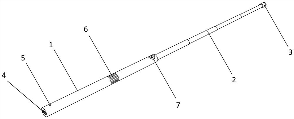 Magnetic suction type paper shadow operating lever