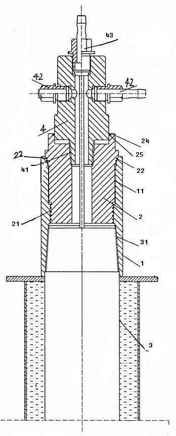 Multi-stage sealing adjustable full-bore type wellhead device