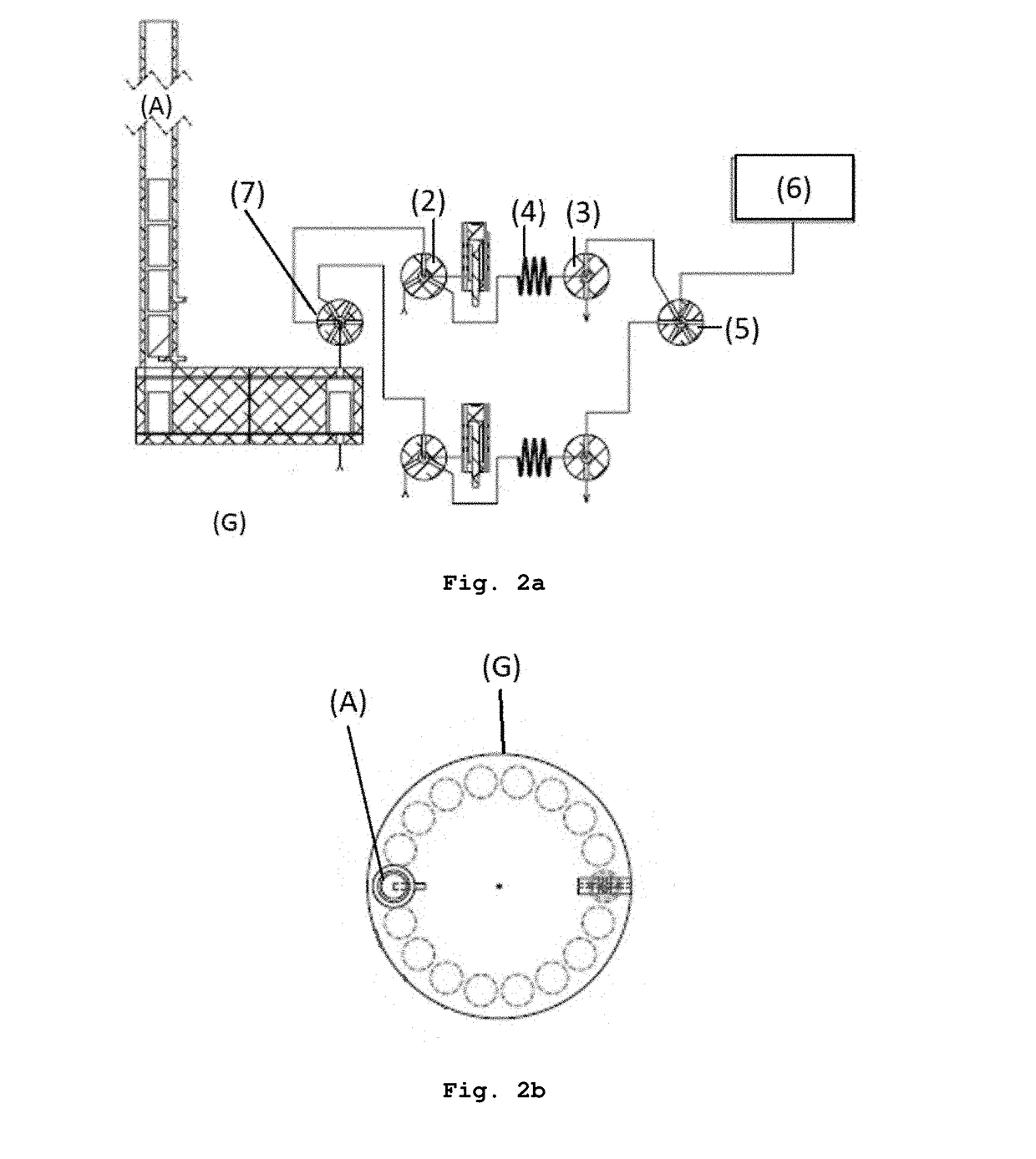 Method for detecting a volatile analyte for classing and sorting cork stoppers depending on the concentration of the analyte