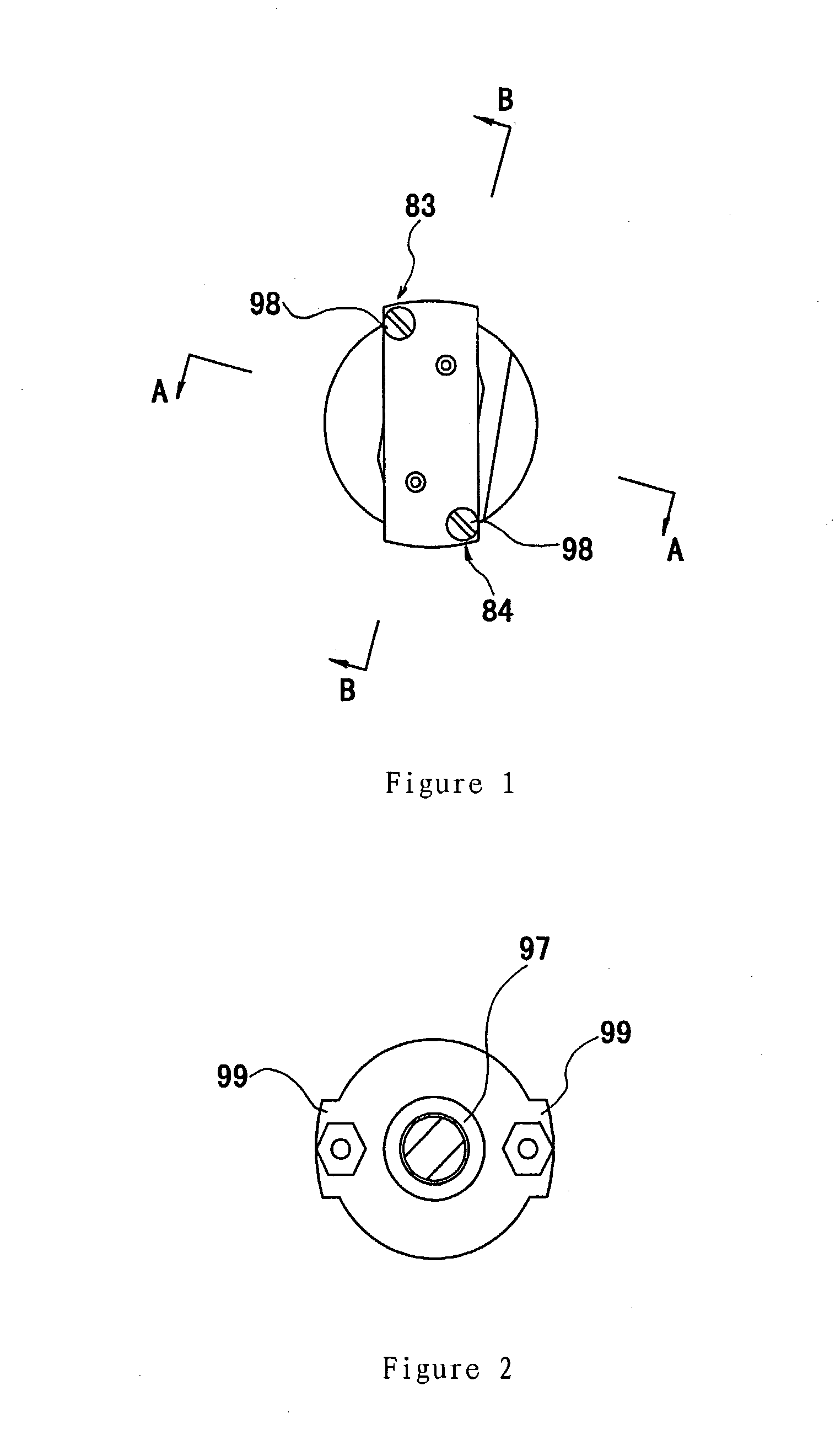 Control device for an air valve of an engine