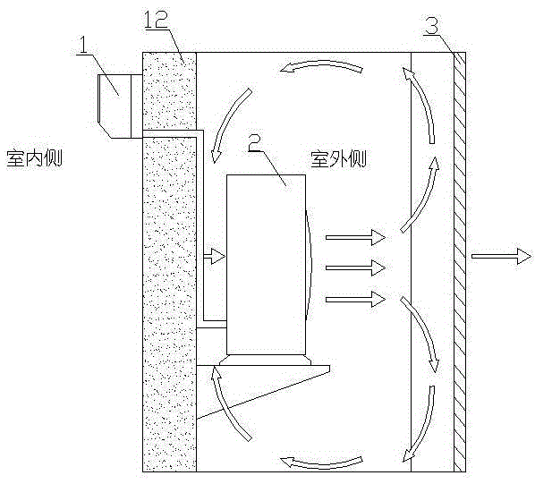 Shutter device for air-conditioning and air-conditioning device thereof