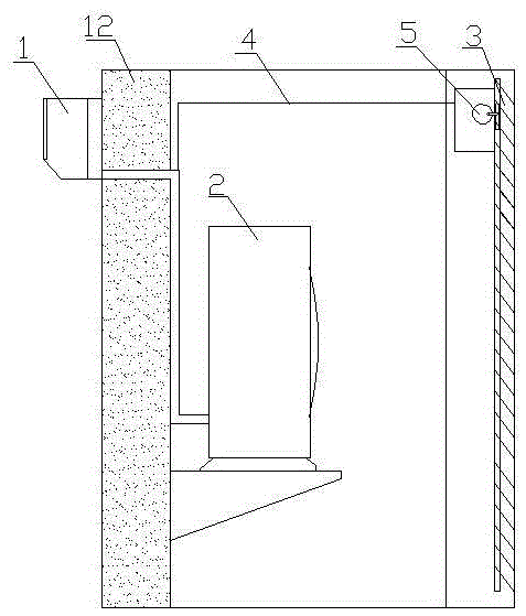 Shutter device for air-conditioning and air-conditioning device thereof