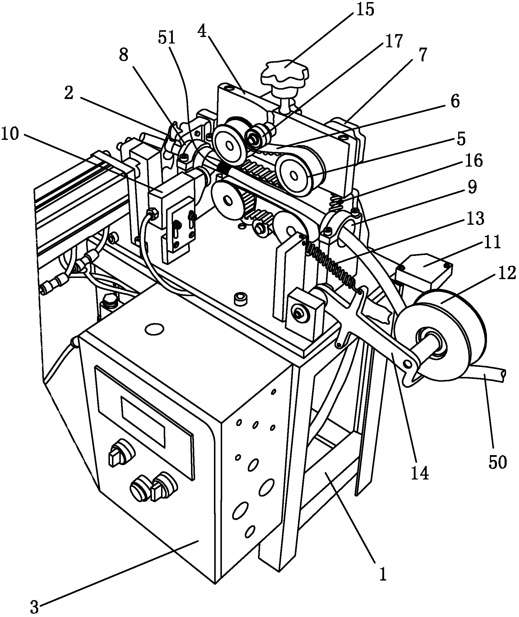 Programmable high speed automatic pipe cutting machine