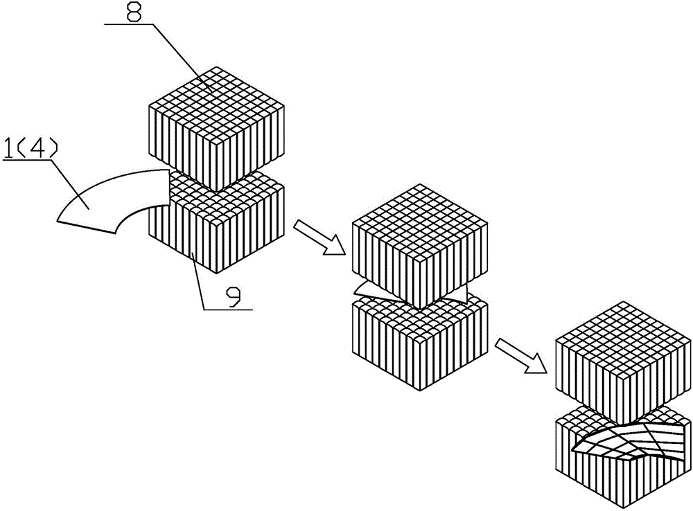 Solid-web large-section spiral stair box girder shaped like Chinese character ''mu'' and manufacturing method