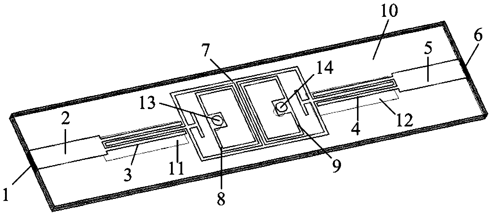 Toroidal cavity resonator based ultra wide band (UWB) notch filter