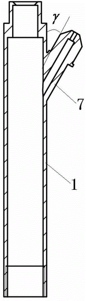 Elongating arc plasma jet ignition device