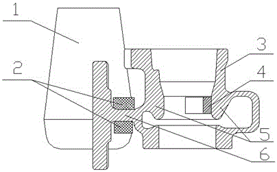 Turbine casing casting method