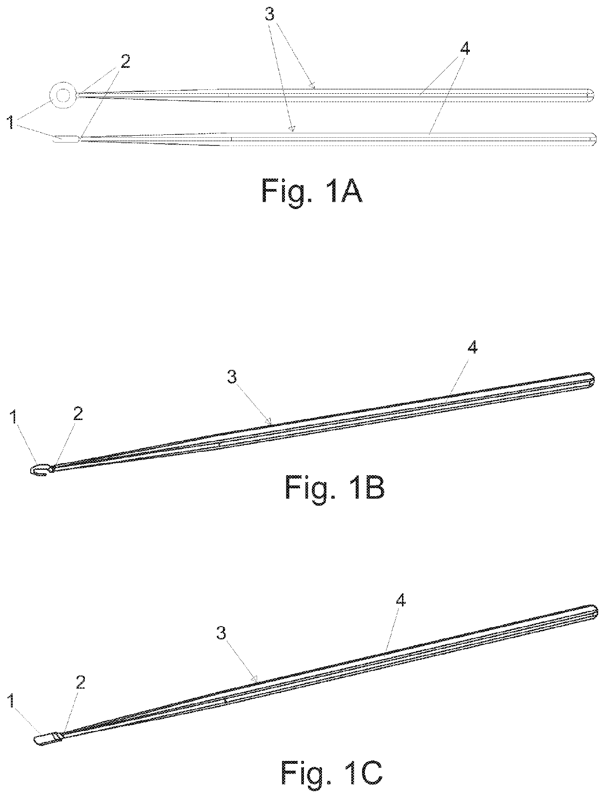 Sampling device and combination of sampling device and sample vessel