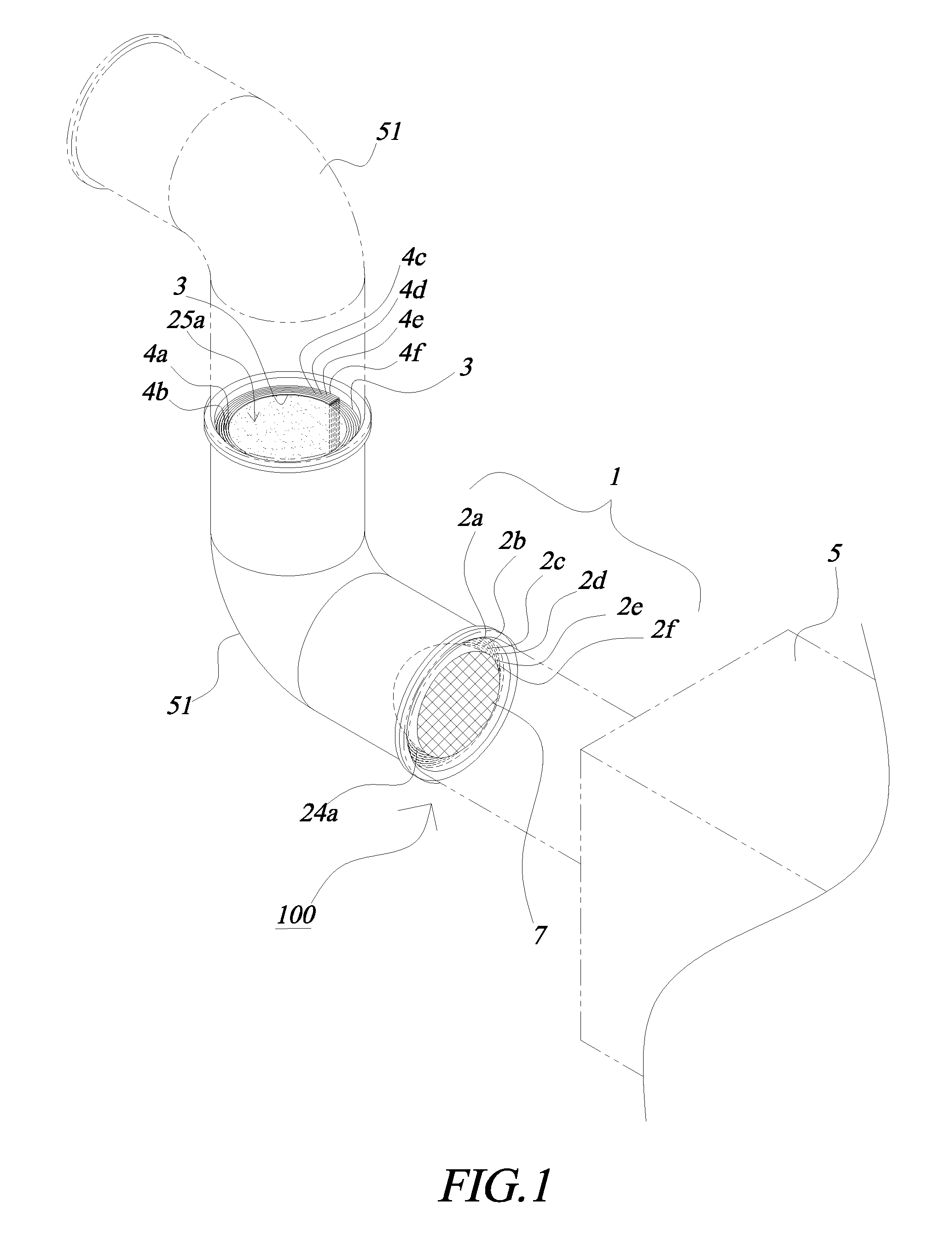 Removable dust collecting device for an air conduit