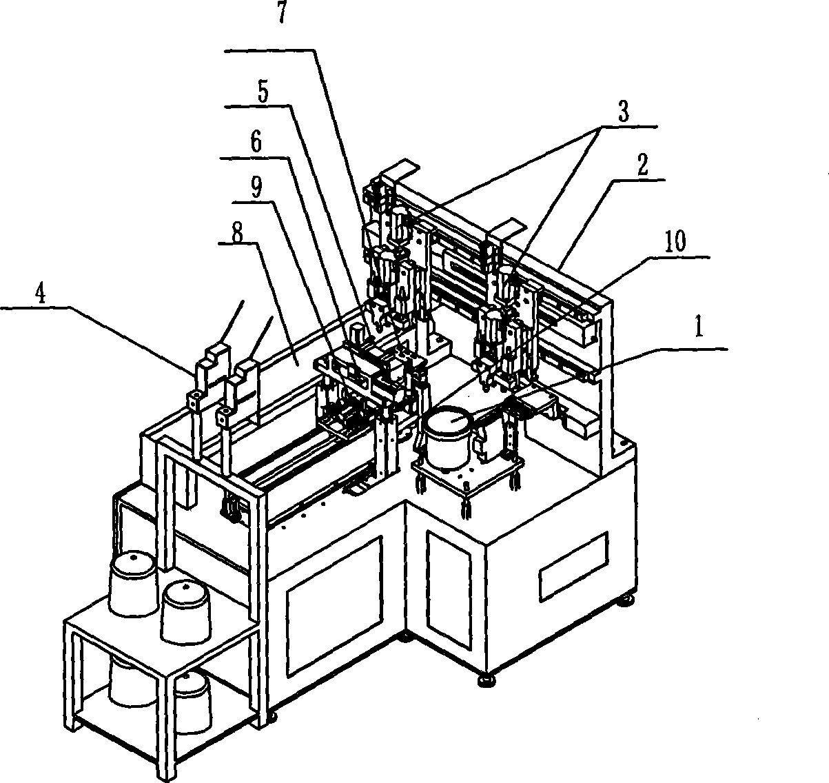 Biax full-automatic coiling machine