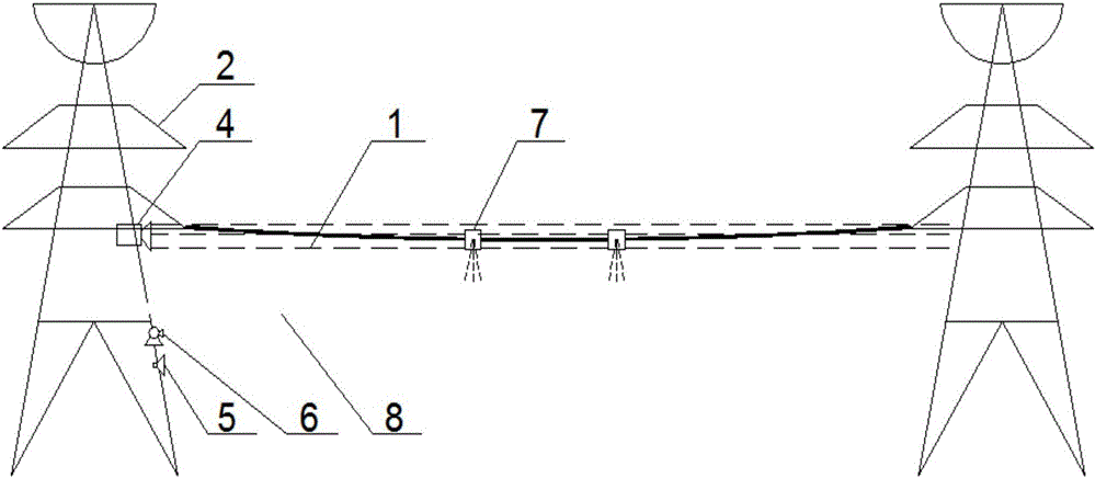 Transmission line damage prevention early warning system based on multi-sensor fusion technology