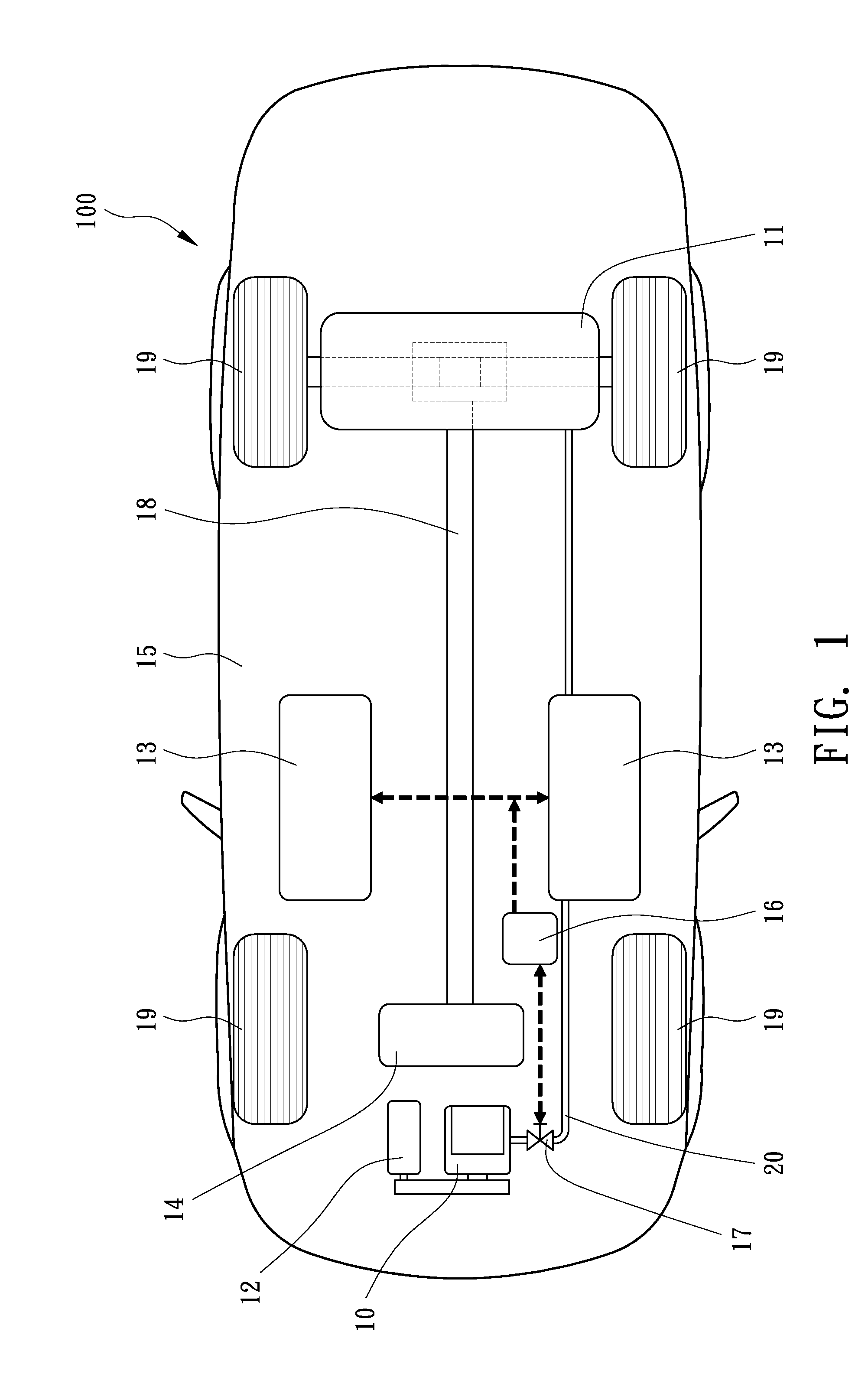 Hybrid power and electricity system for electric vehicles