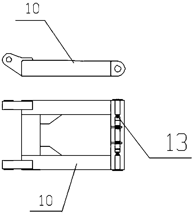 A vehicle-axle separable multi-purpose mechanized bridge and a method for erecting the same