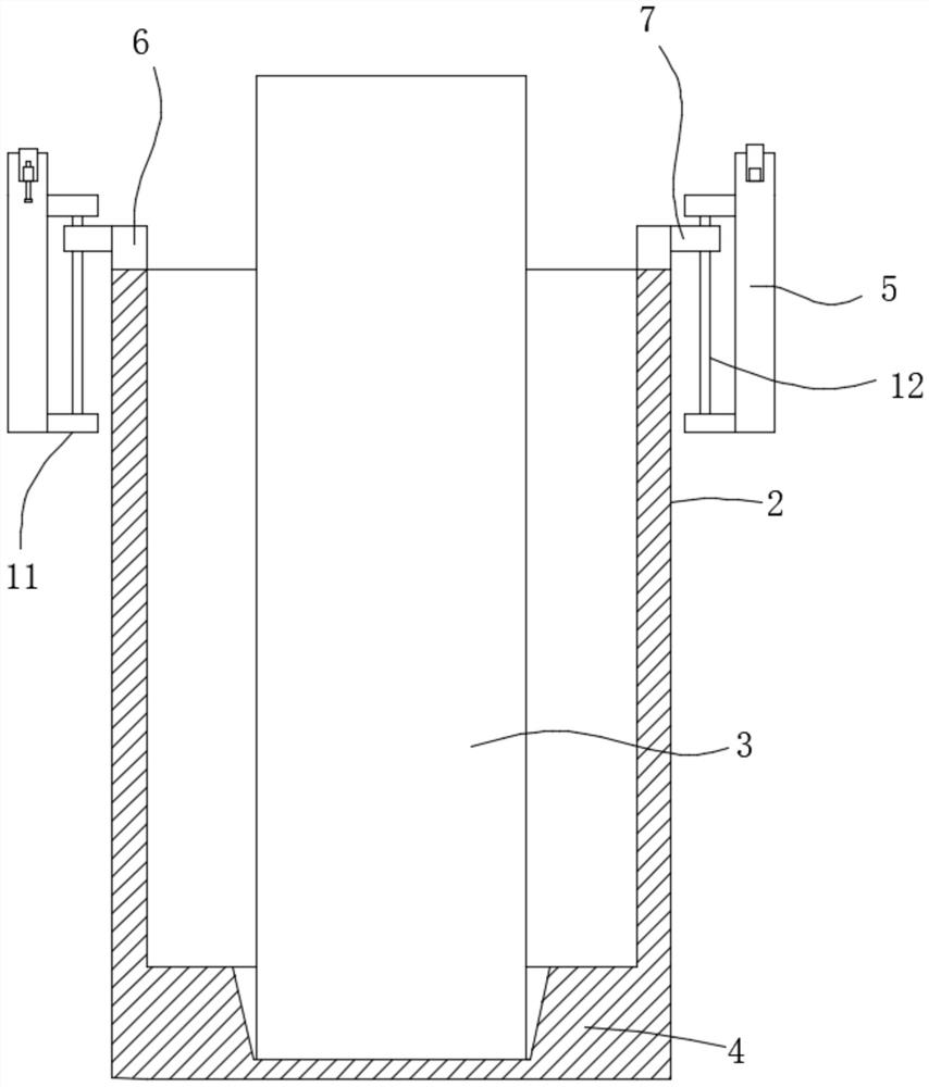 Sulfur hexafluoride storage steel cylinder warehousing system