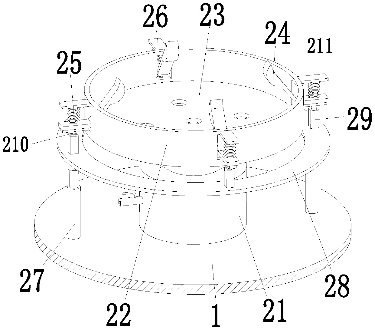 A lithium battery electrolyte automatic treatment system and its electrolyte treatment process