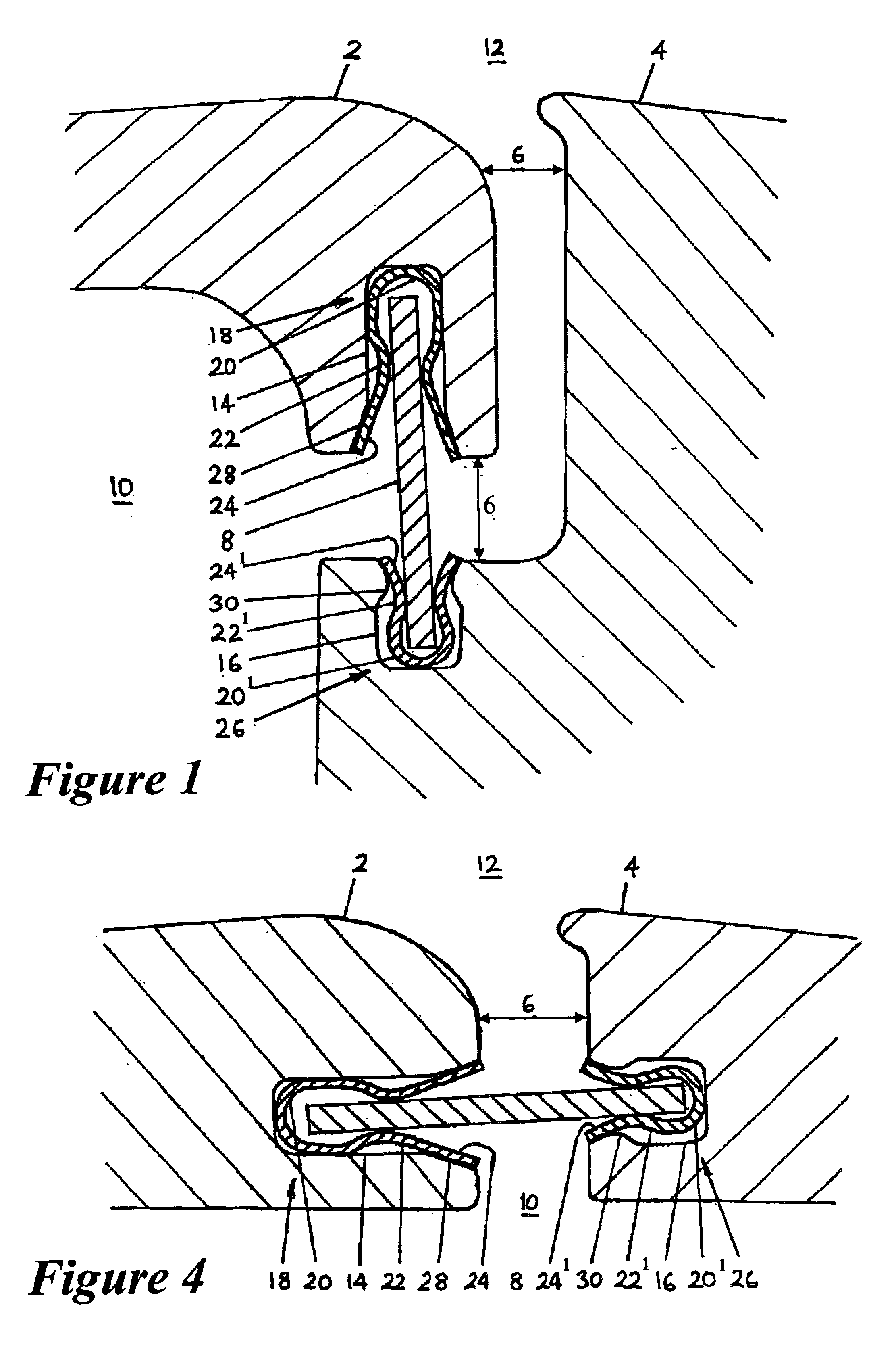 Sealing arrangements