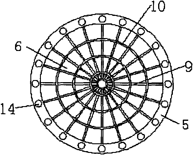 Combined septic tank