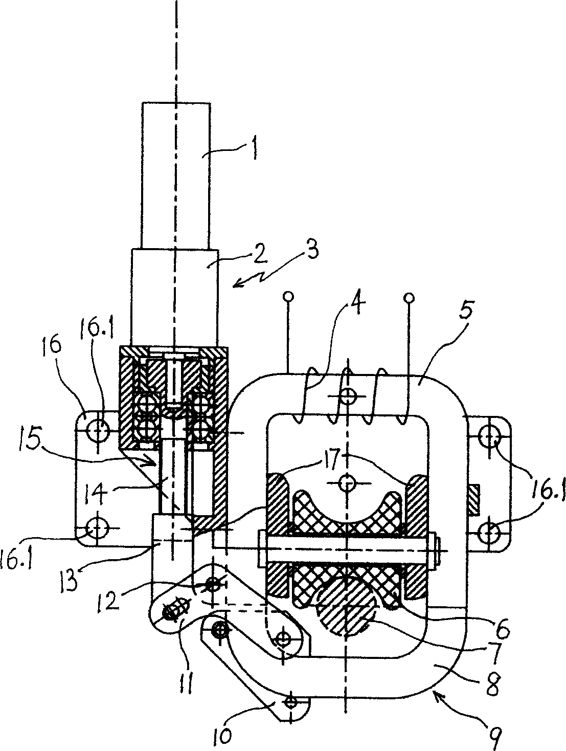 Induction powered apparatus for overhead high tension transmission lines