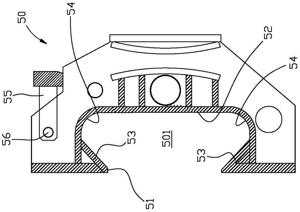 Split-removable climbing formwork wall-attaching device and its installation and correction construction method