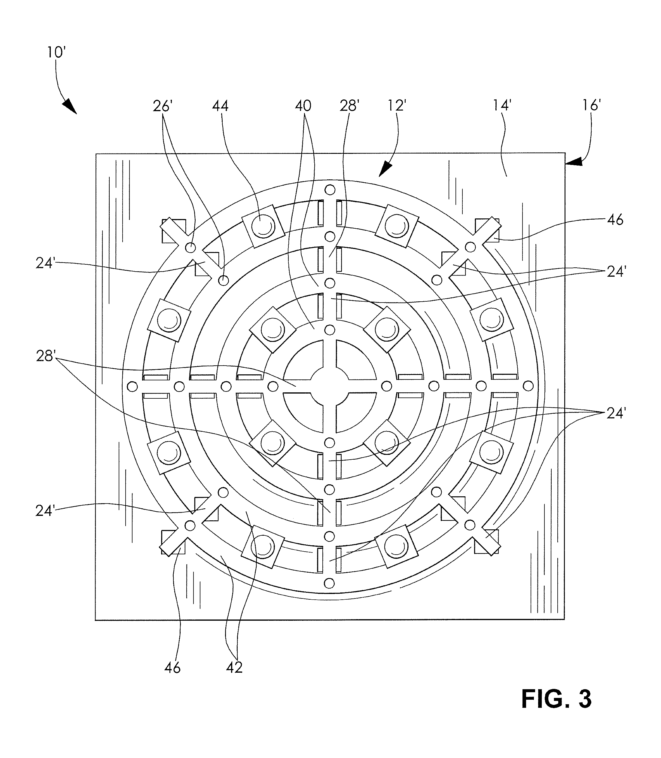 LED metal strip flexible interconnection