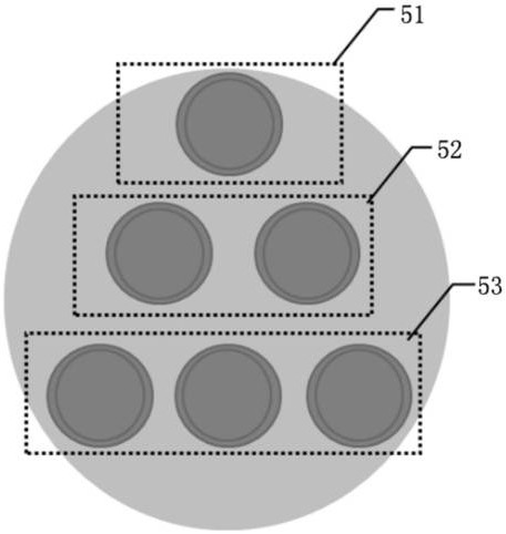 A multi-lens squint equal resolution camera system