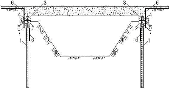 Novel integral abutment bridge with dog-bone shaped connecting structure and construction method