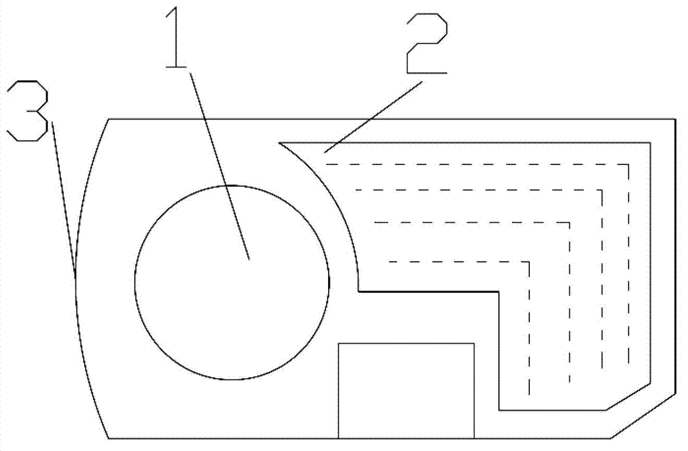 Glue filling process for tire pressure monitoring sensor