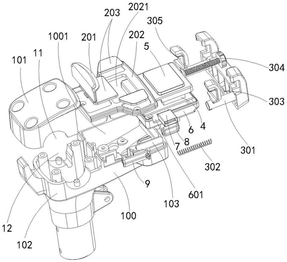 Support structure and riding device