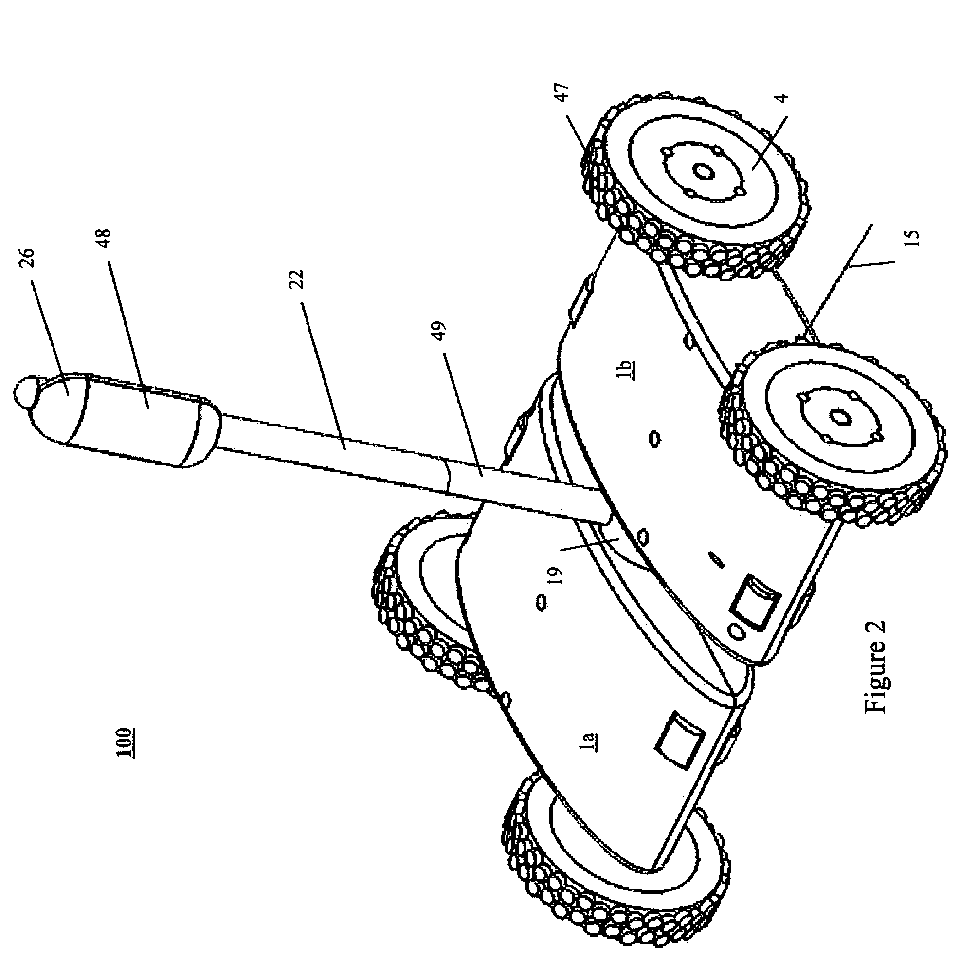 Rugged terrain robot